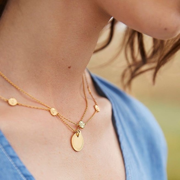Madewell Jewelry - Etched Coin Necklace Madewell Jewelry - Etched Coin Necklace